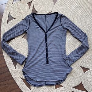 Lululemon V-neck Henley